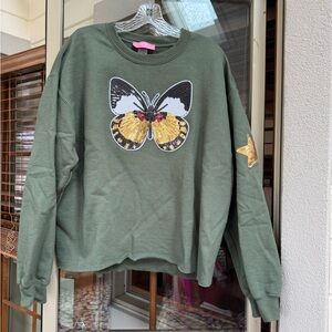 Inspire Olive Green Sweatshirt